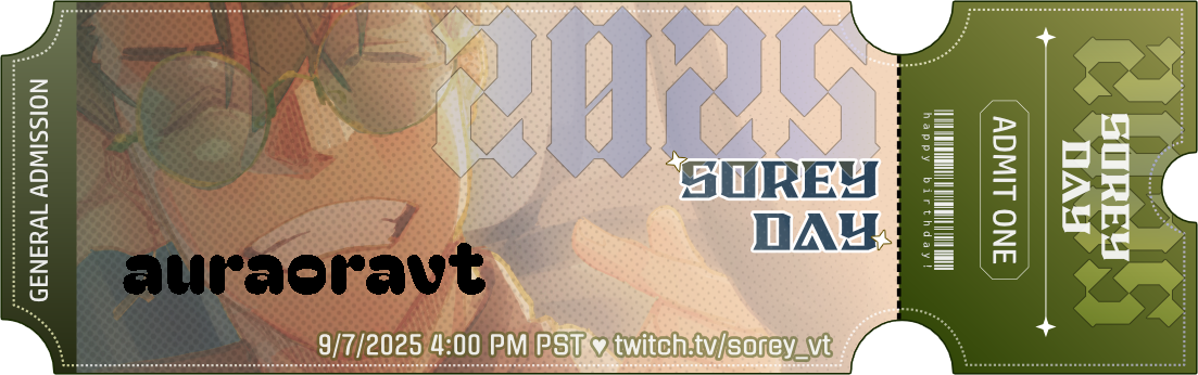 auraoravt's ticket!