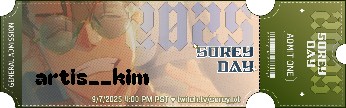 artis__kim's ticket!