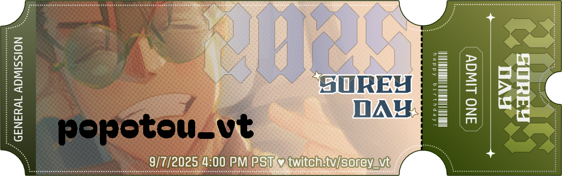 popotou_vt's ticket!